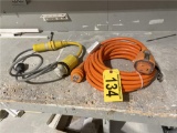 30AMP, 120V POWER CORD & 50AMP TO 15AMP, 125V ELECTRICAL CORD ADAPTER. 2-PHOTOS