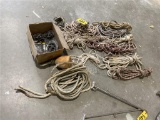 ASSORTED LINE, PULLEYS