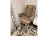 LLEBROC ATLANTIS SERIES HELM SEAT, PEDESTAL, FOOT REST