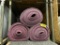 LOT: EMERALD TRADESHOW CARPETING, 16 OZ. POLYPROPYLENE W/ACTION BACK, COLOR: PLUM,