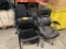 (6) OFFICE CHAIRS, MESH BACK HIGH BACK, SIDE ARM, EXECUTIVE