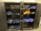 SER, INC. LOGOED T-SHIRTS & POLO SHIRTS IN 2-STORAGE CABINETS