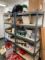 LOT OF (4) SECTIONS OF OFFICE SHELVING