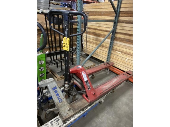 DAYTON HYDRAULIC PALLET JACK, 5,500LB., , 48" X 27"