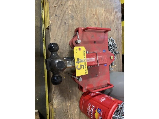 FORKLIFT RECEIVER ATTACHMENT W/MULTIBALL