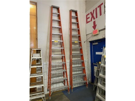 LOUISVILLE 12' FIBERGLASS STEP LADDER