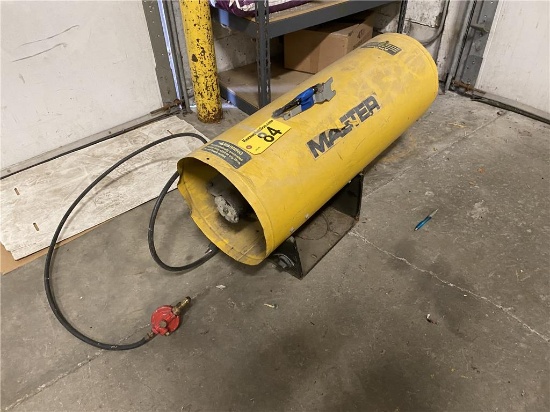 MASTER PROPANE HEATER 375K BTU, THERMOSTAT
