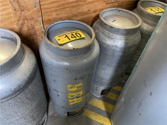 (2) PROPANE CYLINDERS 30LB SELLING BY THE PIECE
