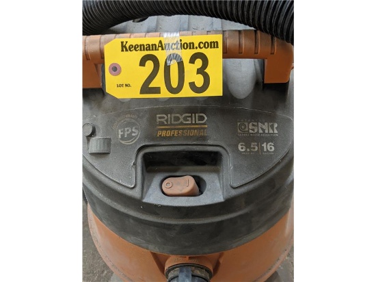 RIDGID PROFESSIONAL 16 GAL. SHOP VAC
