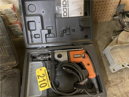 RIDGID 1/2" HAMMER/PULSE DRILL