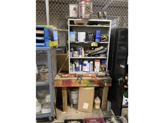 FASTENERS, PAINT SUNDRIES, NUTS AND BOLTS