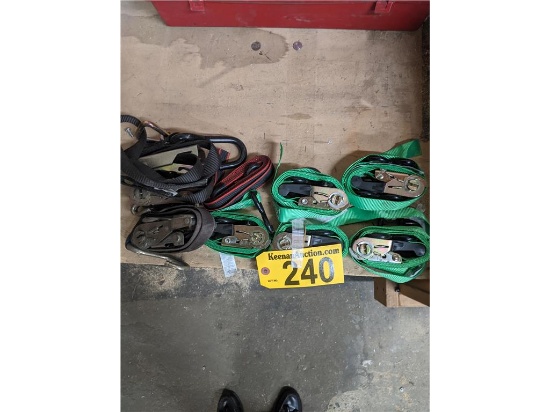 (7) TIE DOWN STRAPS SELLING BY THE PIECE