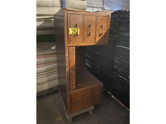 DOUBLE PEDESTAL WOOD OFFICE DESK