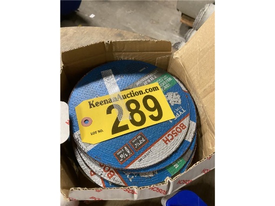 LOT OF (22) 7-7 1/4 BOSCH TYPE 1 GRINDING WHEELS