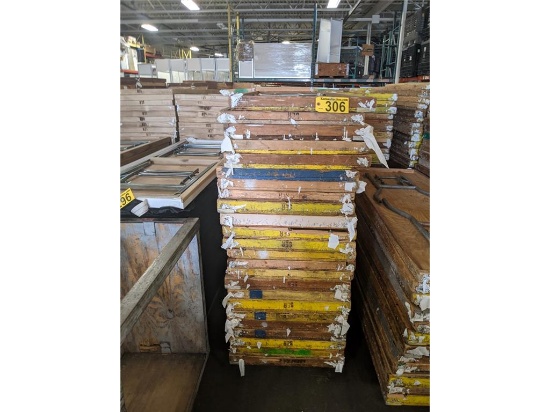 (275) WOODEN FOLDING TABLES 2'X6', 14-STACKS