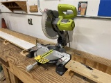 RYOBI COMPOUND MITER SAW W/ LASER