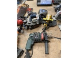 (3) ASSORTED POWER TOOLS, DRILL, SANDER, GRINDER SELLING BY THE PIECE
