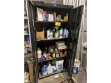 2-DR STORAGE CABINET,OILS, SPRAYS AND MISCELLANEOUS