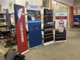 (4) RETRACTABLE BANNER SIGNS
