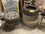 (5) ASSORTED TIRES, (2) 16