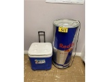 RED BULL COOLER IGLOO ICE CUBE