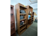 WOODEN BOOKCASE, 30