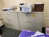 (2) 3-DRAWER LATERAL FILE CABINETS