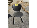 LOT OF (300+/-) MOLDED SLEIGH BASE STACK CHAIRS IN LOT #93 (TRAILER#75-7019)
