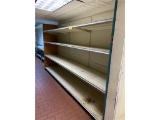 LOT: 3-SECTIONS OF WALL SHELVING, TOTAL SIZE: 12' X 84