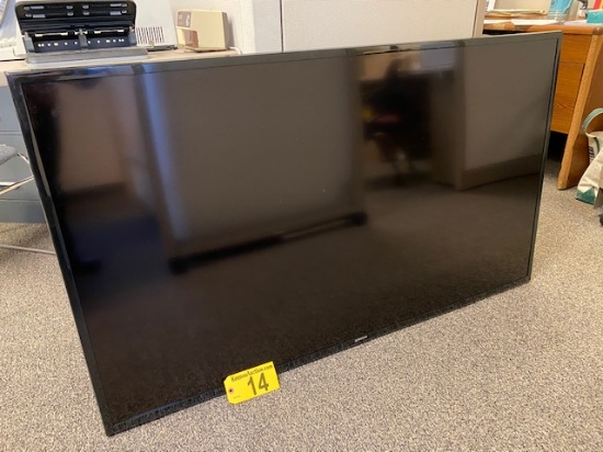 SAMSUNG UN60J6200AF FLAT SCREEN TV, S/N: 04KG3CCG911793K *LIGHT COMES ON BUT BLANK SCREEN*