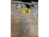 (13) PIECES OF ASSORTED GLASSWARE