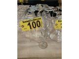 (17) FLUTED CHAMPAGNE GLASSES