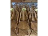 ARROW BACK WINDSOR DINING CHAIRS