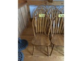 ARROW BACK WINDSOR DINING CHAIRS