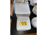 (23) SQUARE PLATES, 13-11