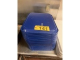 (36) PLASTIC HALF SHEET PANS