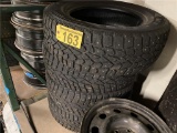 (4) SUMITOMO 225/60 R16 STUDDED TIRES