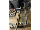 (4) ROLLER CONVEYORS, 10' X 18'