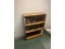 3'W X 4'H WOOD BOOKCASE, 3-SHELF