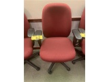 OFFICE STAR MULTI-TASK SWIVEL OFFICE CHAIR, CLOTH UPHOLSTERY, ARMS