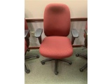 OFFICE STAR MULTI-TASK SWIVEL OFFICE CHAIR, CLOTH UPHOLSTERY