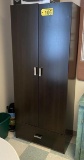 2-DOOR STORAGE CABINET WITH LOWER DRAWER