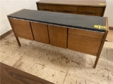 KIMBALL SOLID WOOD CREDENZA, 65.5
