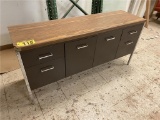 ALL-STEEL METAL CREDENZA, 62