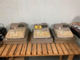 LOT OF (3) CASH REGISTERS