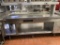 B-STAINLESS STEEL FAST FOOD PREP COUNTER W/ 2-FRANKE 72