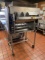 O-NIECO MODEL MPB94 AUTOMATIC FLAME BROILER W/ STAND, CASTERS, LP GAS