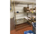 E-WIRE SHELVING 4' X 2' X 74