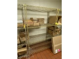 E-WIRE SHELVING 4' X 2' X 74