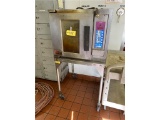 S-LANG CONVECTION OVEN ON STAND, CASTERS